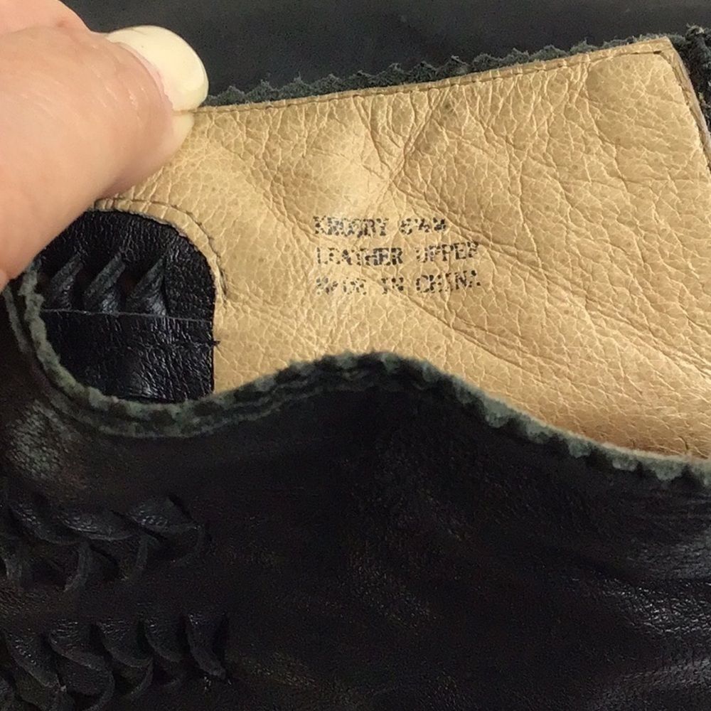Sam Edelman NYC Black Leather Krosby Peep Toe Bootie - Picture 8 of 10